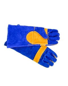Classic Blue And Yellow Welding Gauntlet